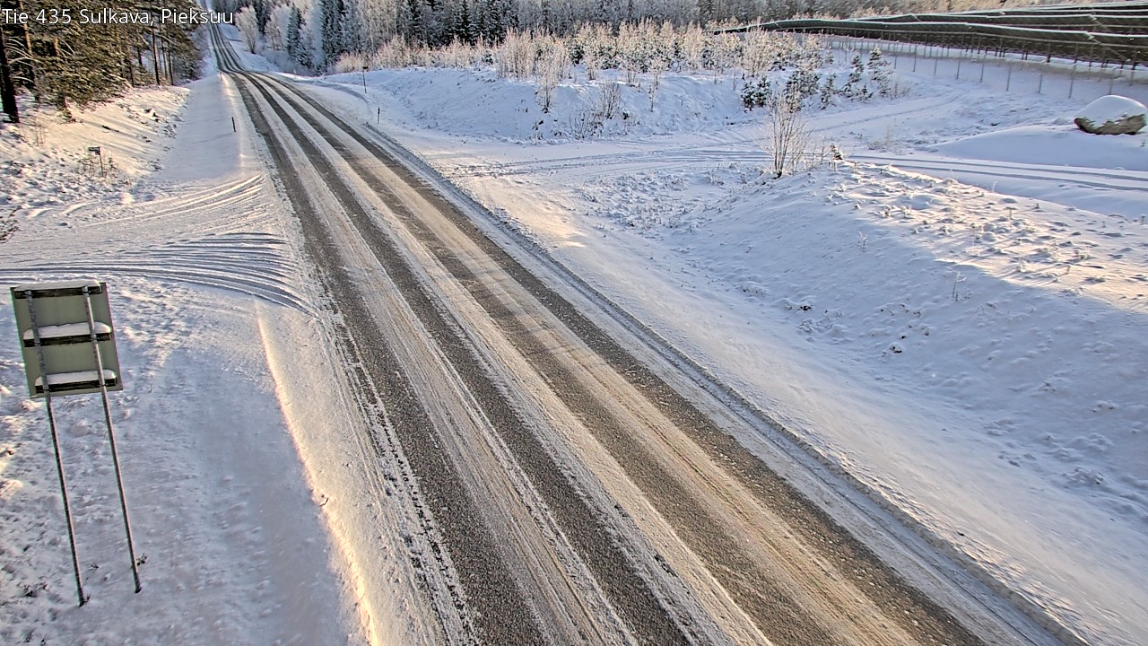 Weather Camera Image Road 435 Sulkava, Sulkava, Etelä-Savo