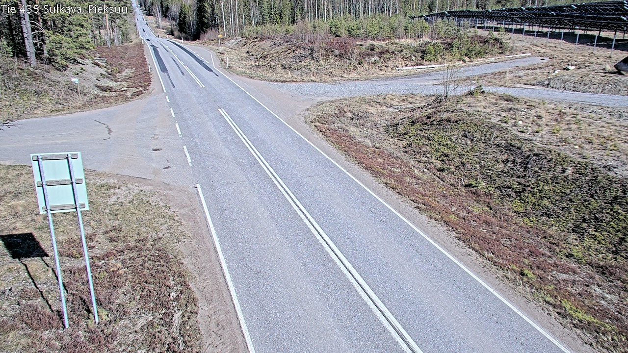 Weather Camera Image Väg 435 Sulkava, Sulkava, Etelä-Savo