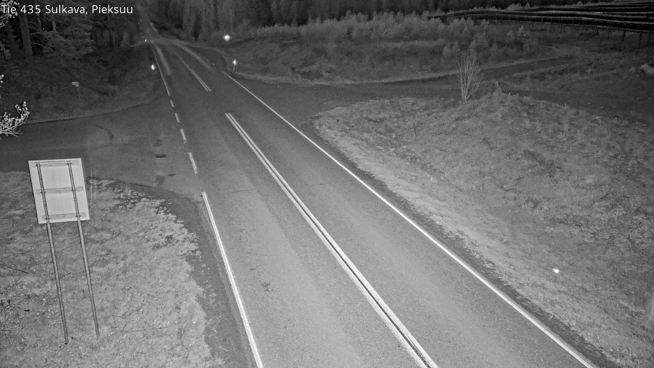 Weather Camera Image Road 435 Sulkava, Sulkava, Etelä-Savo