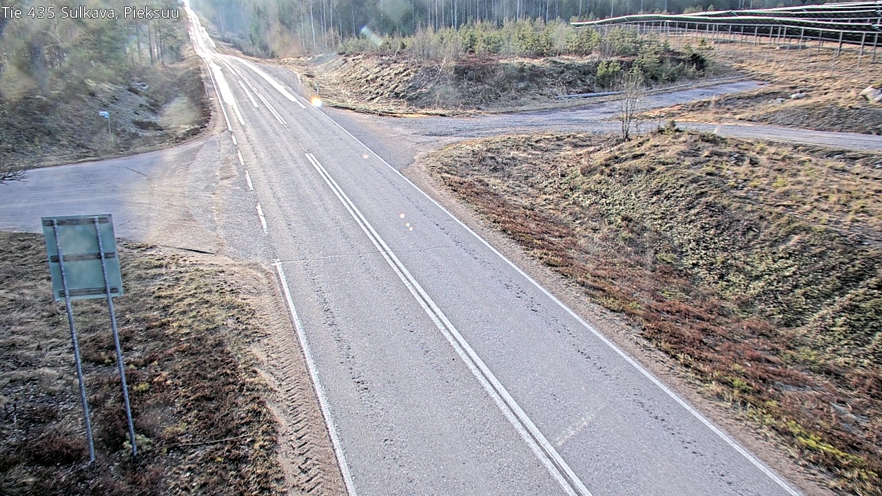 Weather Camera Image Väg 435 Sulkava, Sulkava, Etelä-Savo