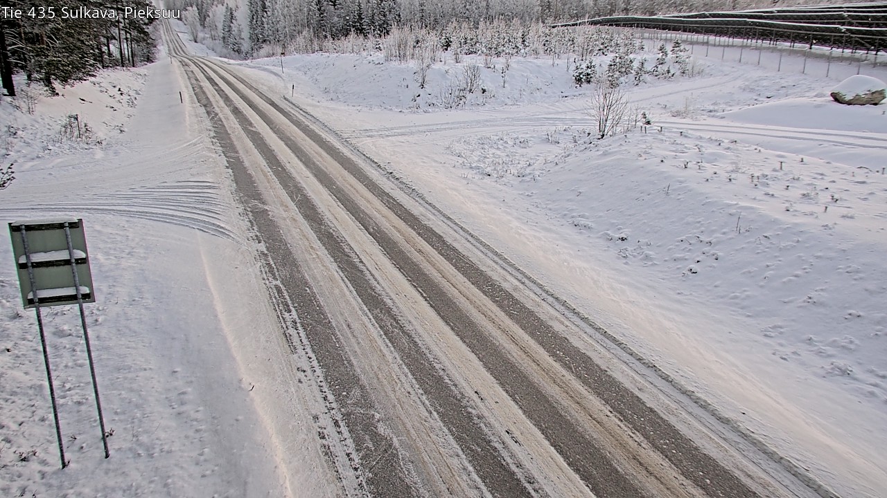 Weather Camera Image Road 435 Sulkava, Sulkava, Etelä-Savo