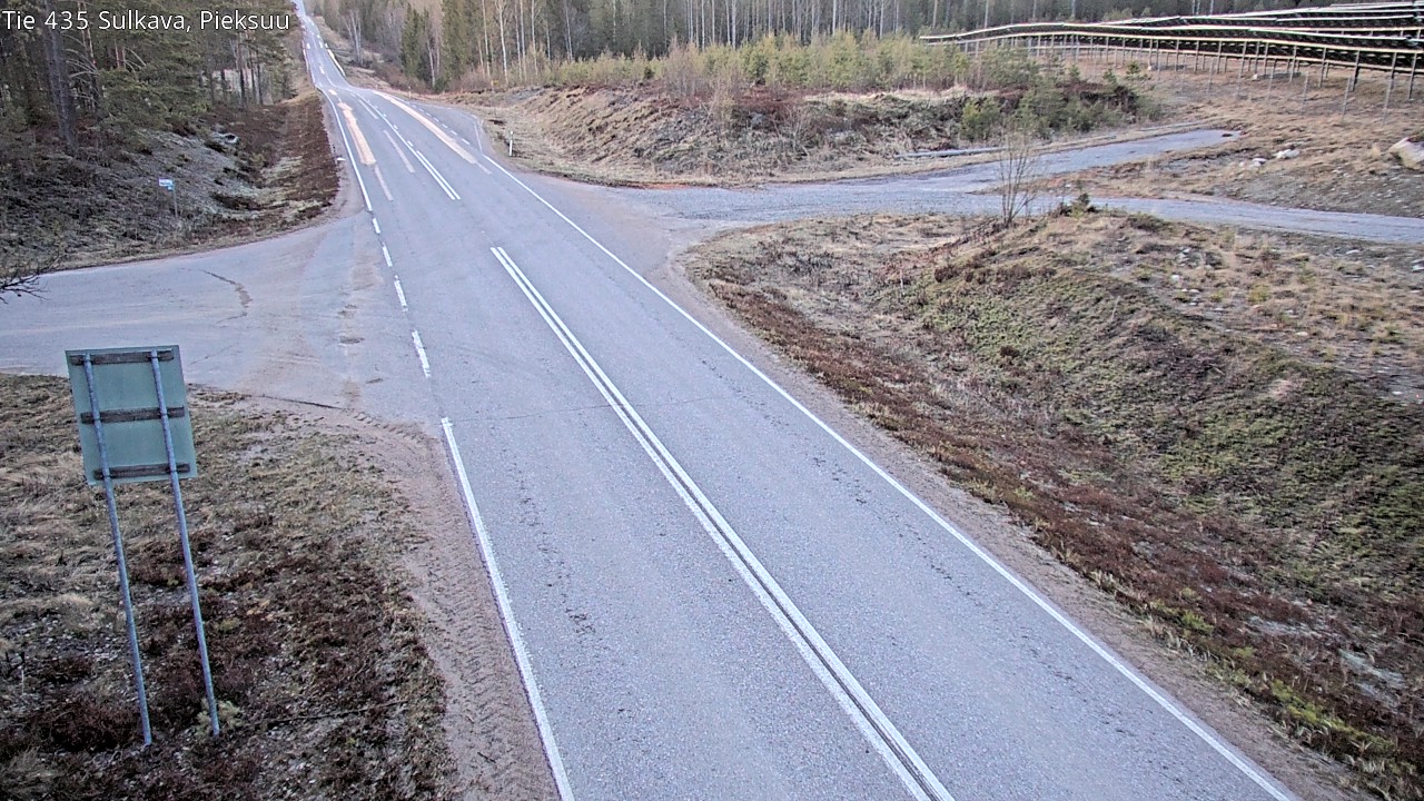 Weather Camera Image Road 435 Sulkava, Sulkava, Etelä-Savo