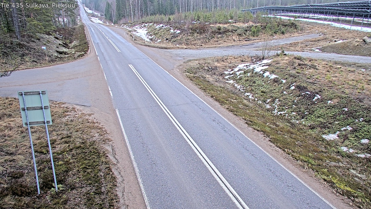 Weather Camera Image Väg 435 Sulkava, Sulkava, Etelä-Savo