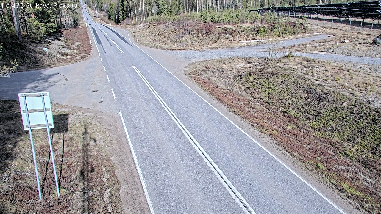Weather Camera Image Väg 435 Sulkava, Sulkava, Etelä-Savo