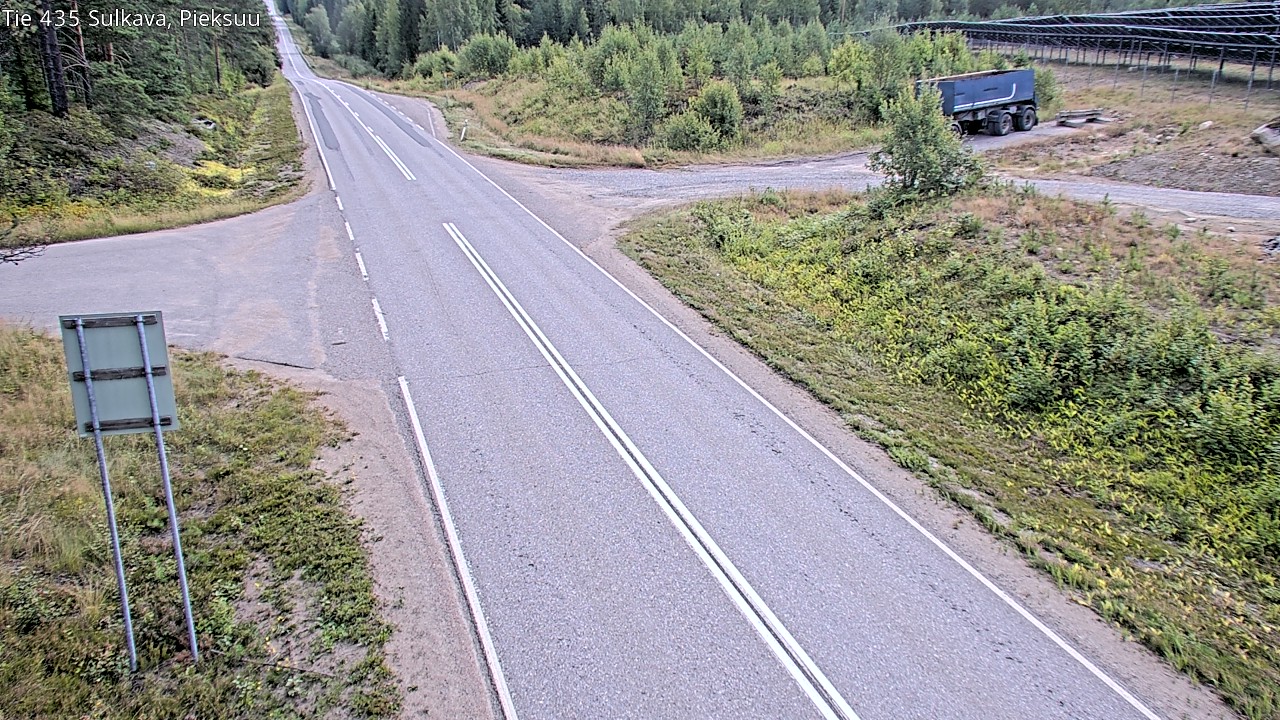 Weather Camera Image Road 435 Sulkava, Sulkava, Etelä-Savo