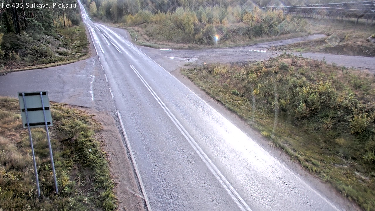 Weather Camera Image Road 435 Sulkava, Sulkava, Etelä-Savo