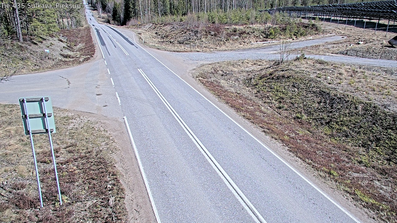 Weather Camera Image Väg 435 Sulkava, Sulkava, Etelä-Savo