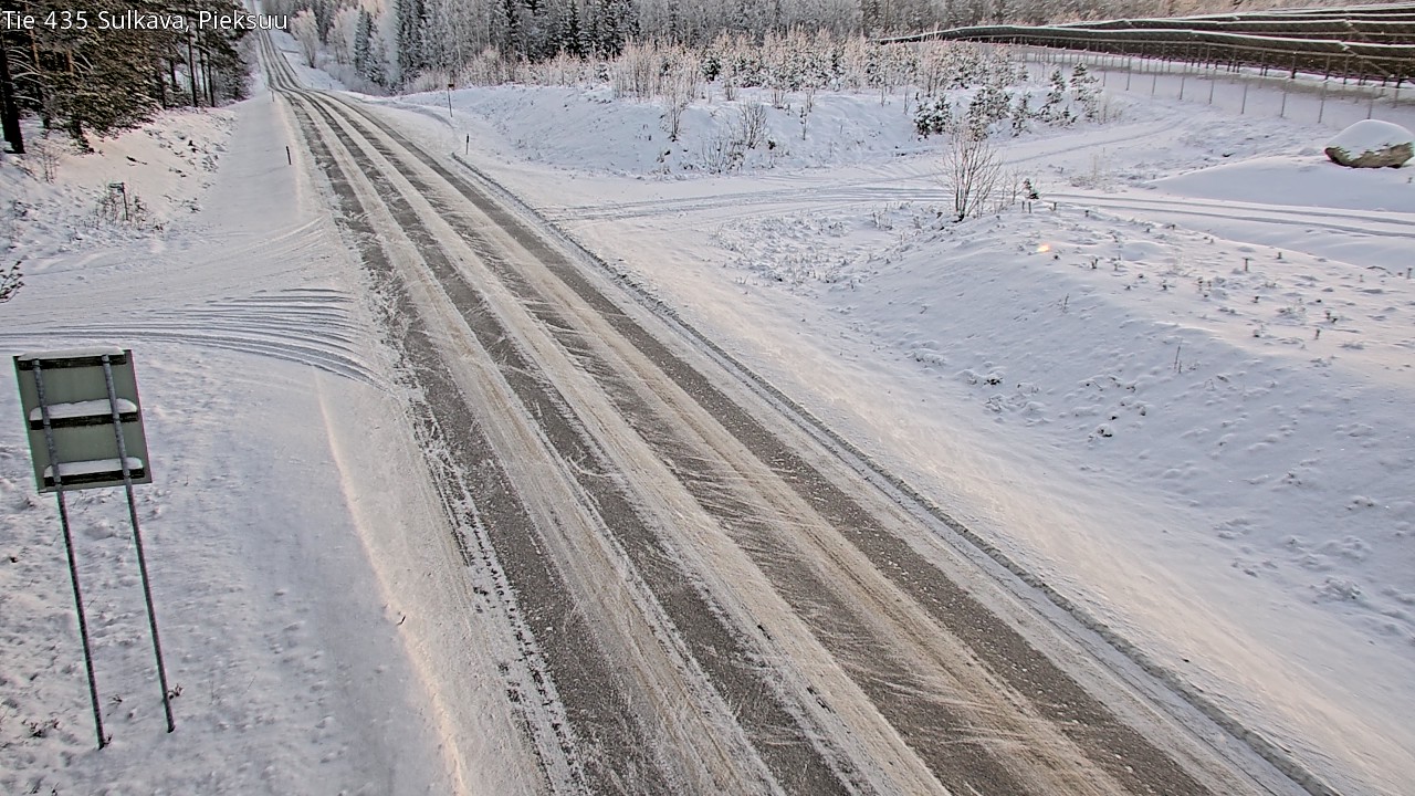 Weather Camera Image Road 435 Sulkava, Sulkava, Etelä-Savo