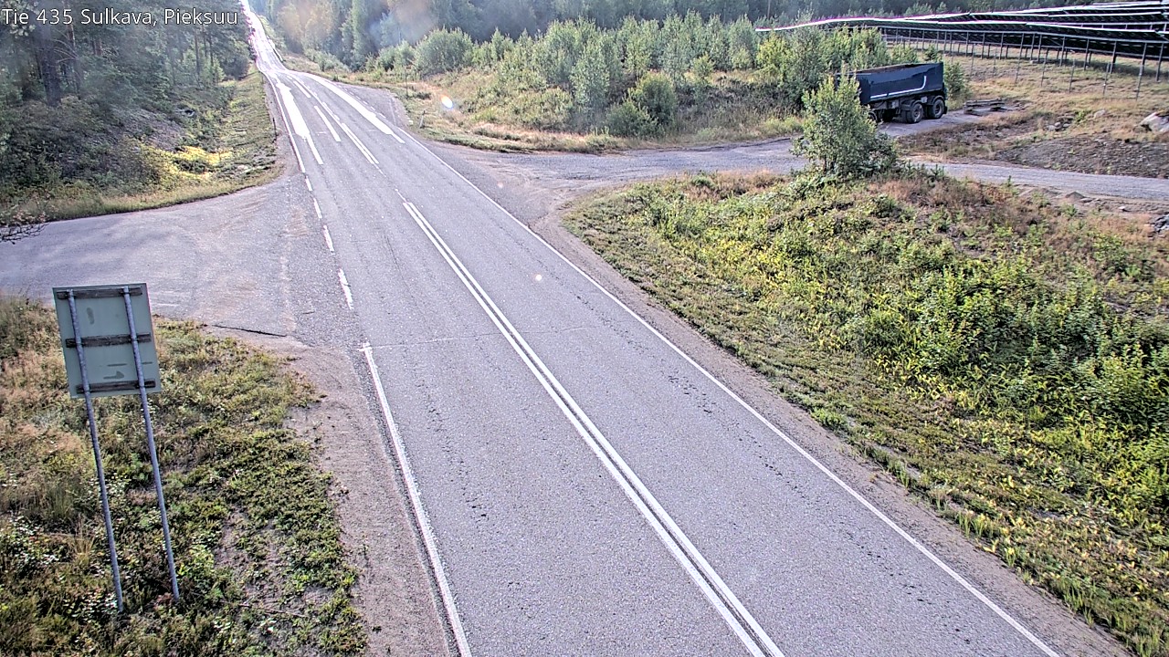 Weather Camera Image Road 435 Sulkava, Sulkava, Etelä-Savo