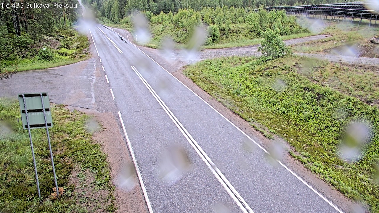 Weather Camera Image Road 435 Sulkava, Sulkava, Etelä-Savo