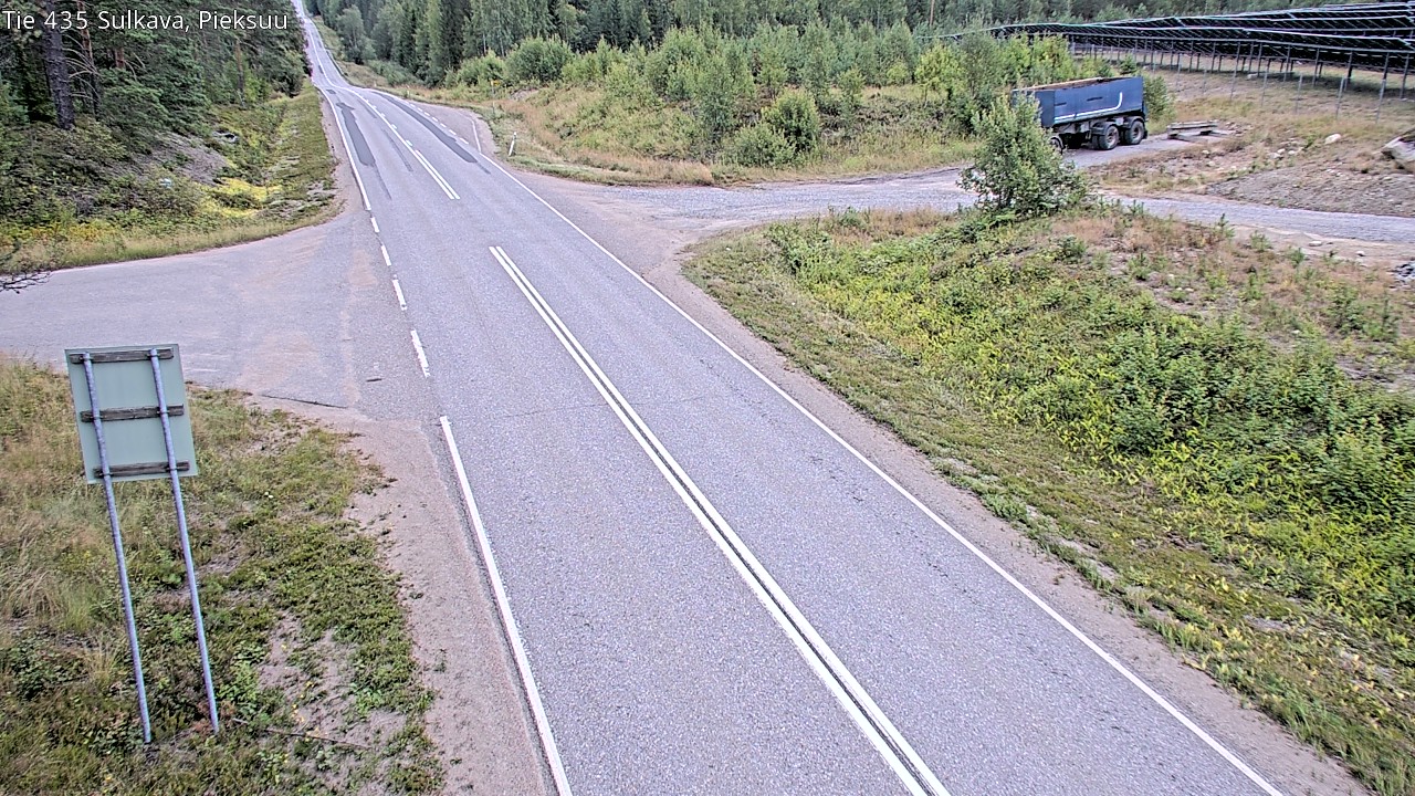 Weather Camera Image Road 435 Sulkava, Sulkava, Etelä-Savo