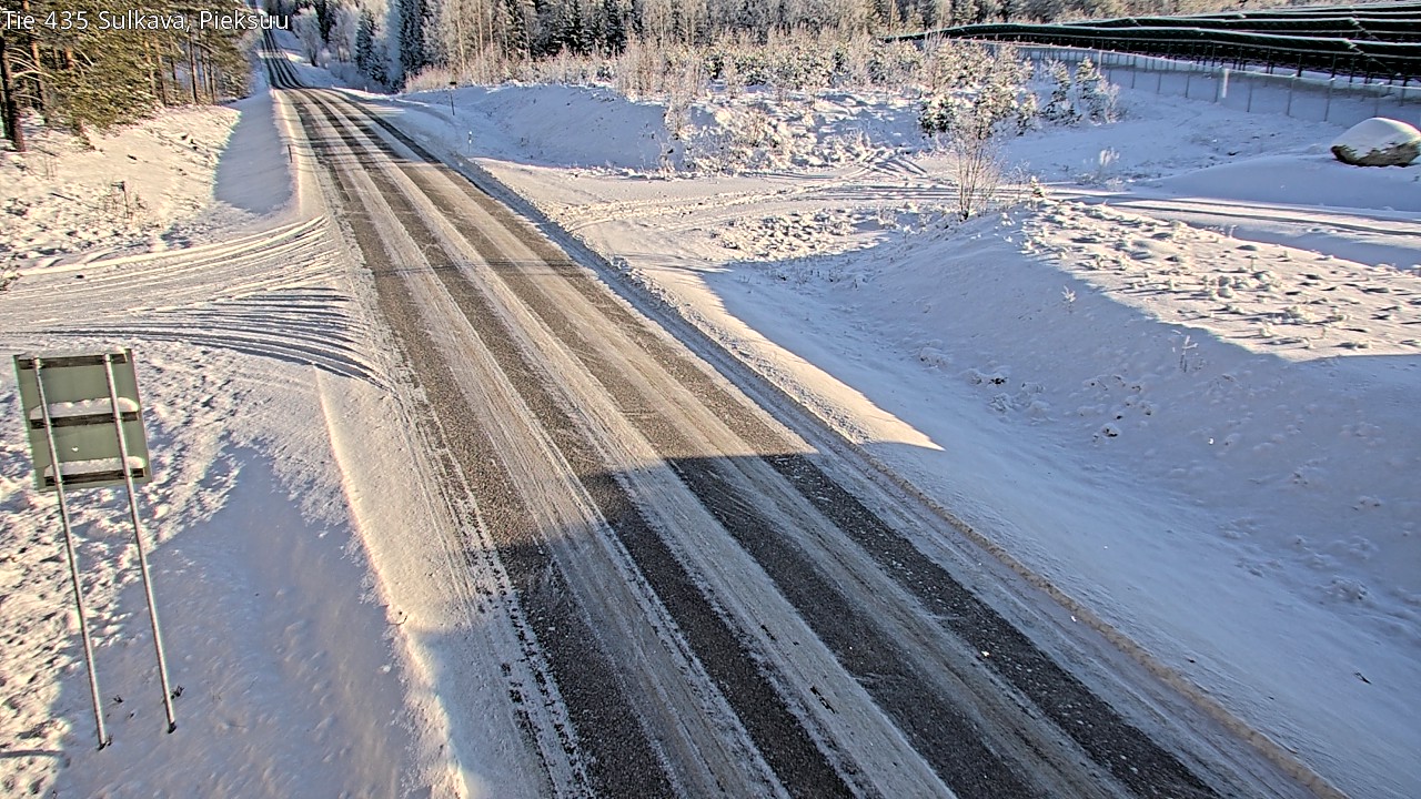 Weather Camera Image Road 435 Sulkava, Sulkava, Etelä-Savo