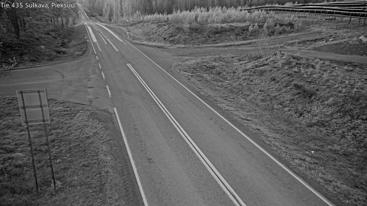 Weather Camera Image Road 435 Sulkava, Sulkava, Etelä-Savo