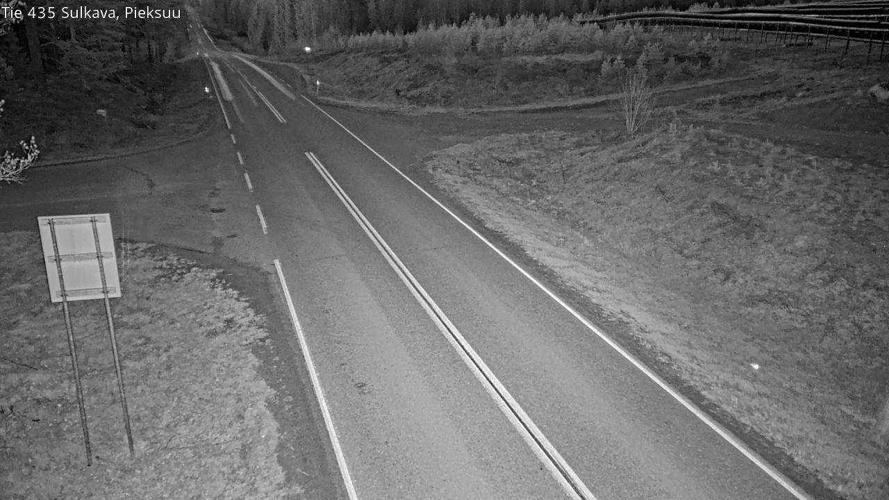 Weather Camera Image Road 435 Sulkava, Sulkava, Etelä-Savo