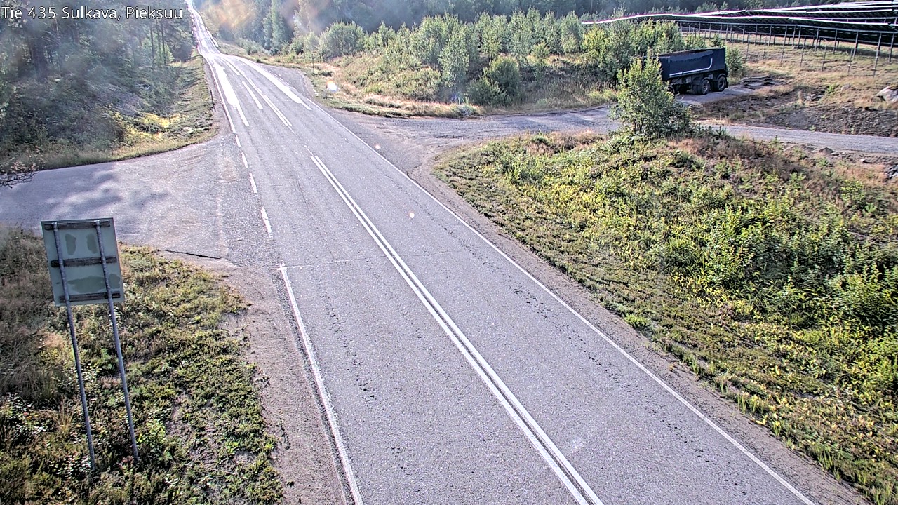 Weather Camera Image Road 435 Sulkava, Sulkava, Etelä-Savo