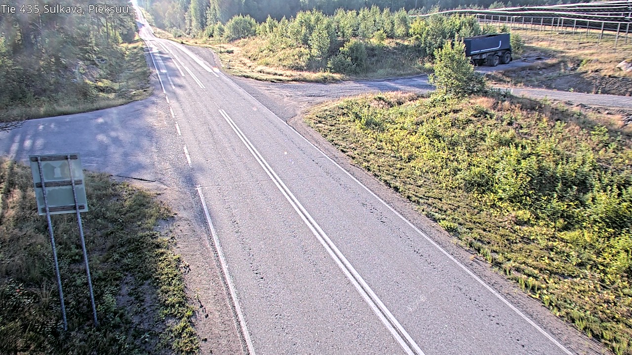 Weather Camera Image Road 435 Sulkava, Sulkava, Etelä-Savo