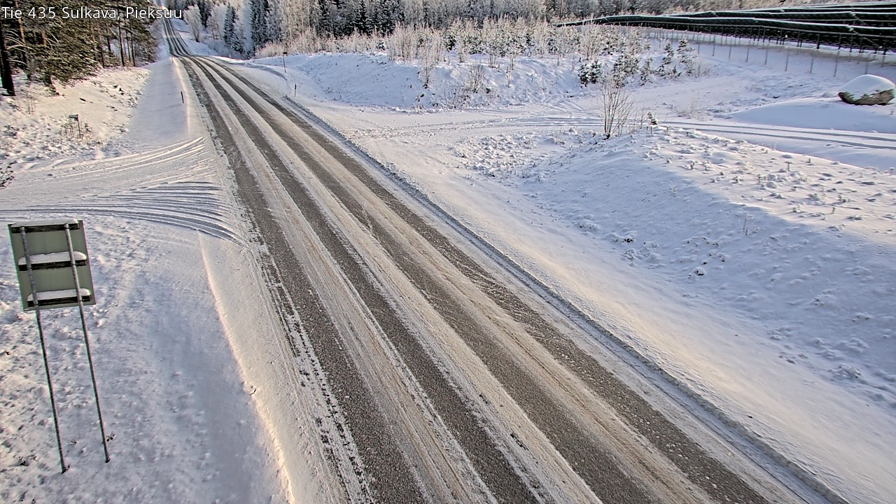 Weather Camera Image Road 435 Sulkava, Sulkava, Etelä-Savo