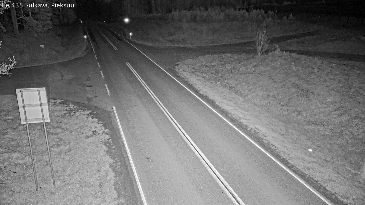 Weather Camera Image Road 435 Sulkava, Sulkava, Etelä-Savo