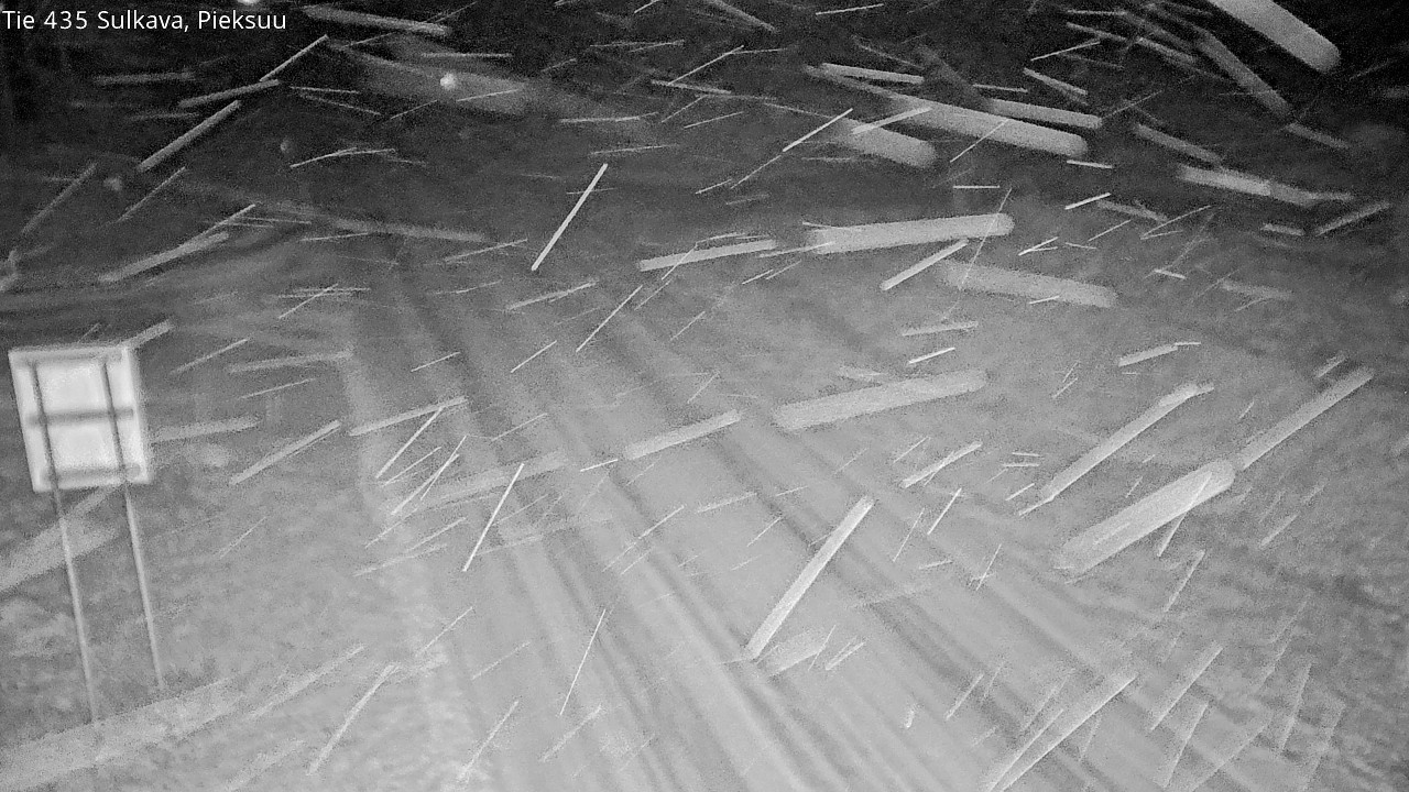 Weather Camera Image Road 435 Sulkava, Sulkava, Etelä-Savo