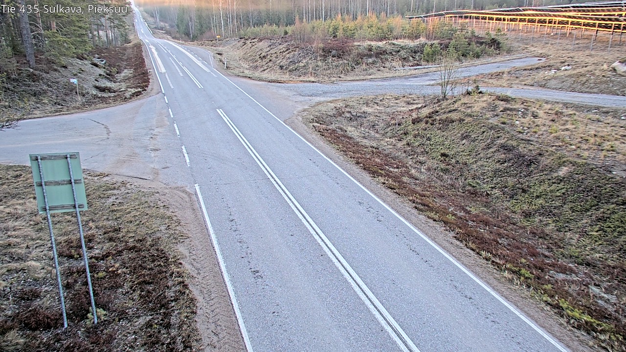 Weather Camera Image Väg 435 Sulkava, Sulkava, Etelä-Savo
