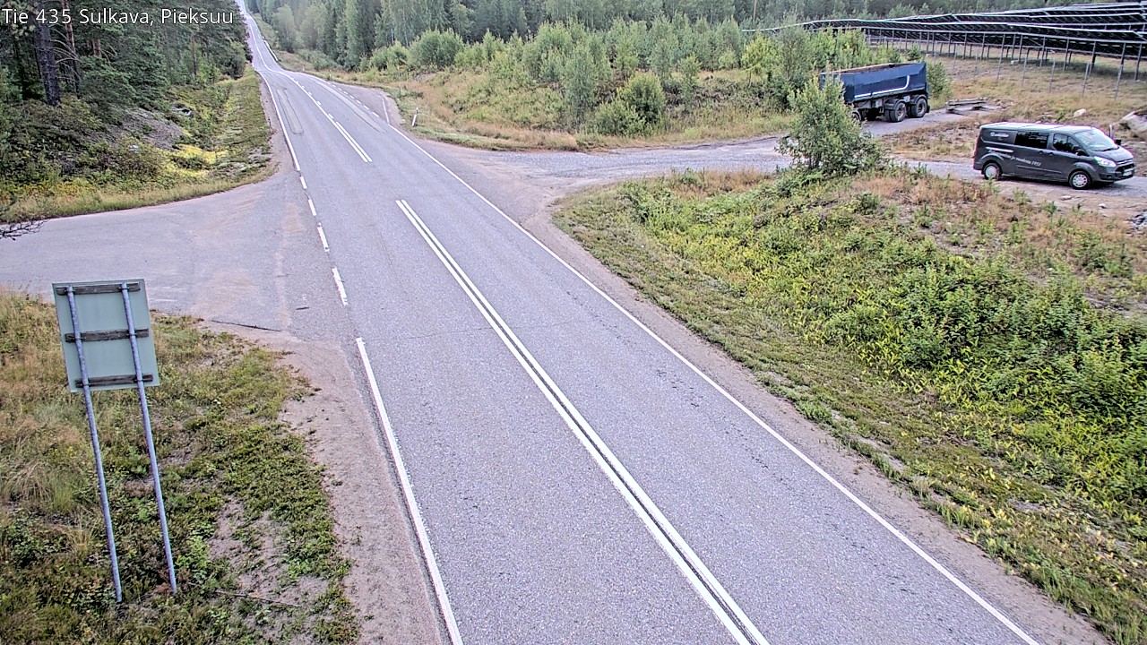 Weather Camera Image Road 435 Sulkava, Sulkava, Etelä-Savo