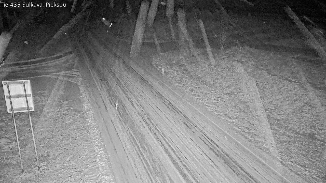 Weather Camera Image Road 435 Sulkava, Sulkava, Etelä-Savo