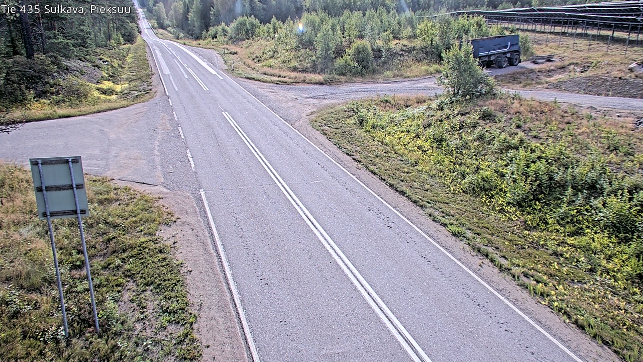 Weather Camera Image Road 435 Sulkava, Sulkava, Etelä-Savo