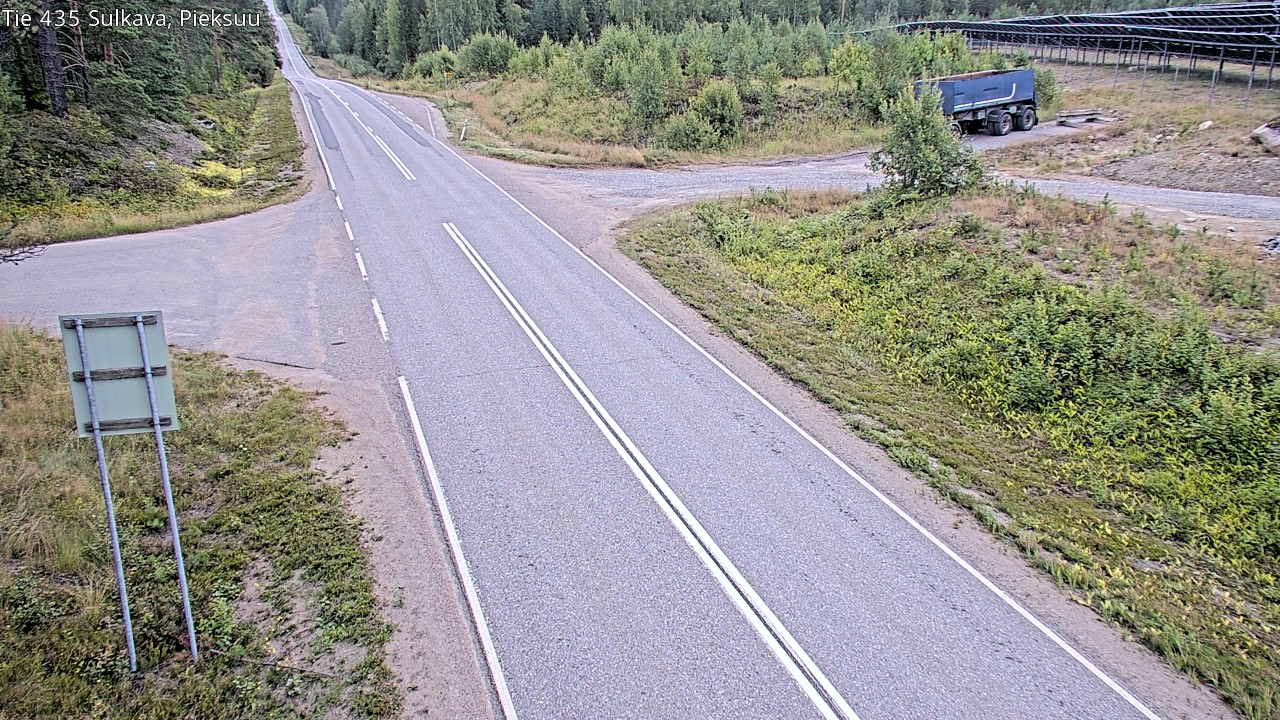 Weather Camera Image Road 435 Sulkava, Sulkava, Etelä-Savo