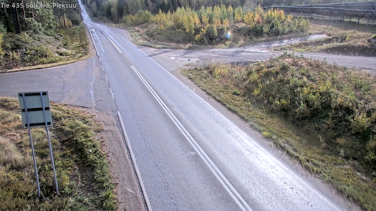 Weather Camera Image Road 435 Sulkava, Sulkava, Etelä-Savo