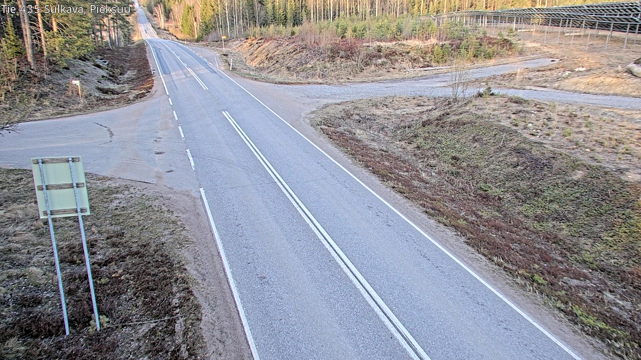 Weather Camera Image Väg 435 Sulkava, Sulkava, Etelä-Savo