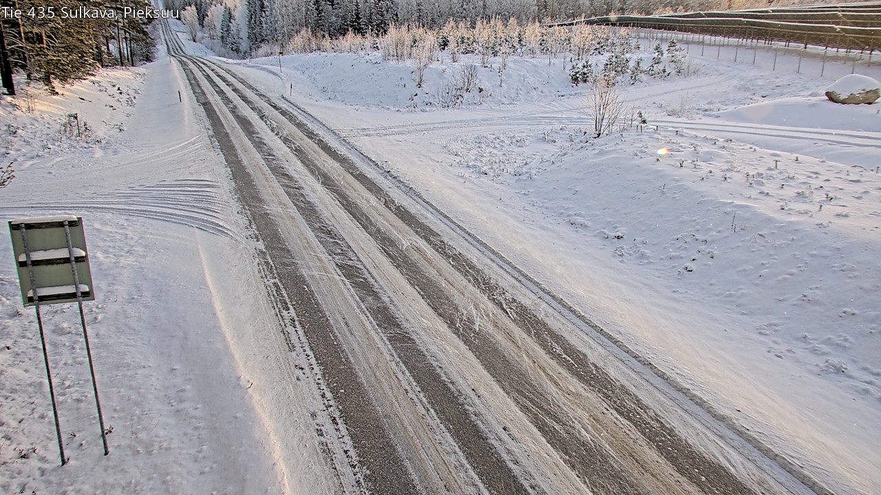 Weather Camera Image Road 435 Sulkava, Sulkava, Etelä-Savo
