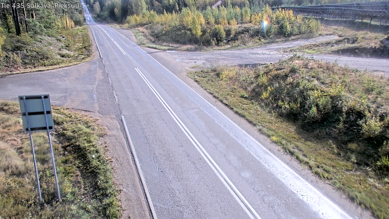 Weather Camera Image Road 435 Sulkava, Sulkava, Etelä-Savo
