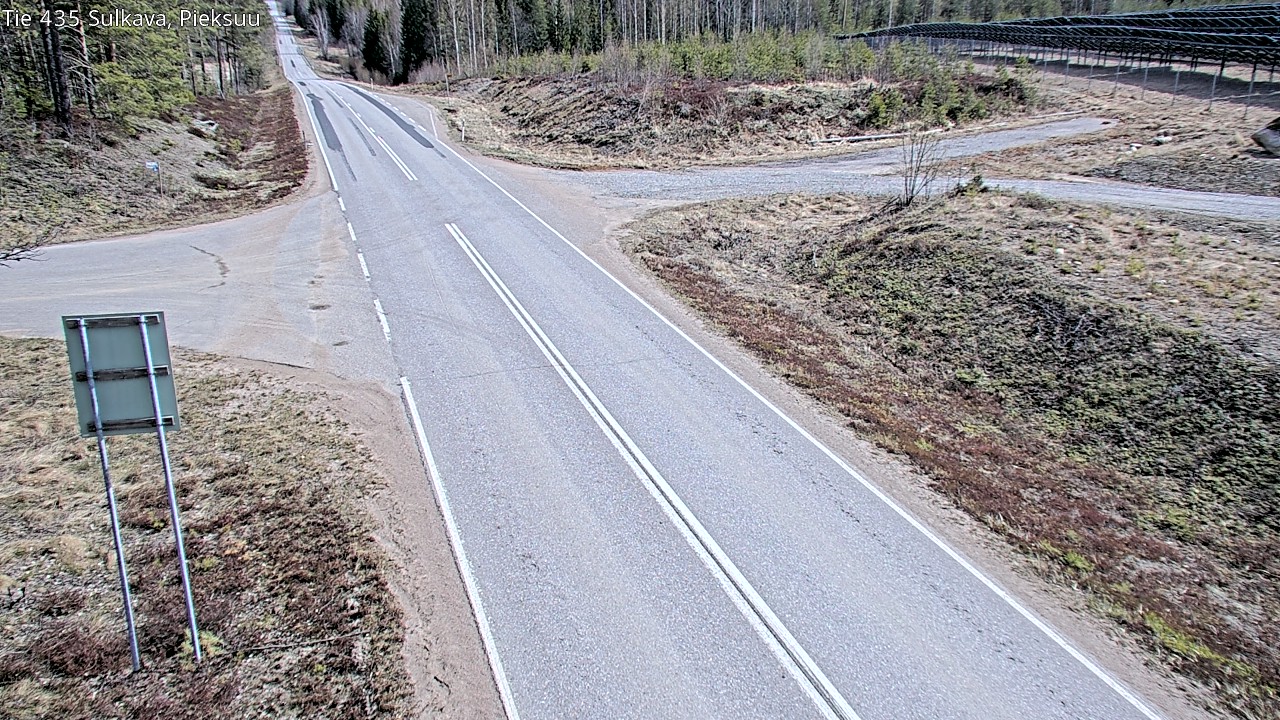 Weather Camera Image Väg 435 Sulkava, Sulkava, Etelä-Savo