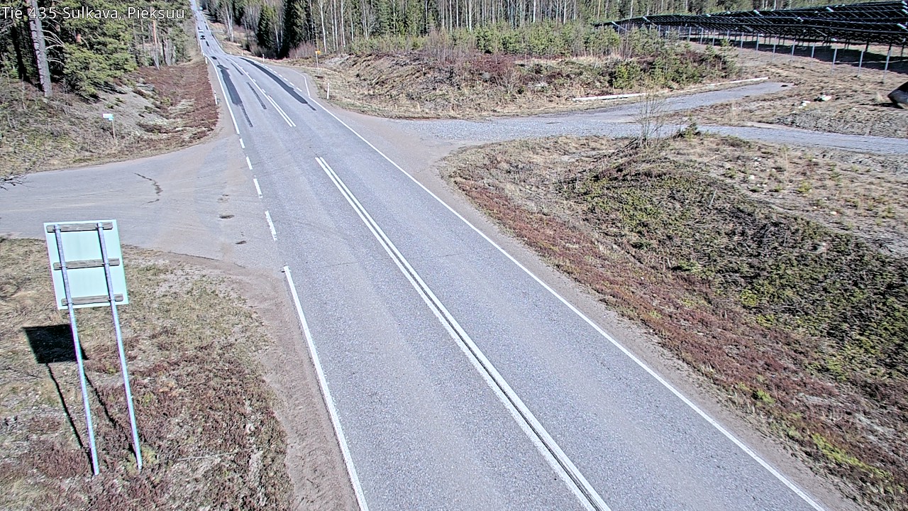 Weather Camera Image Väg 435 Sulkava, Sulkava, Etelä-Savo
