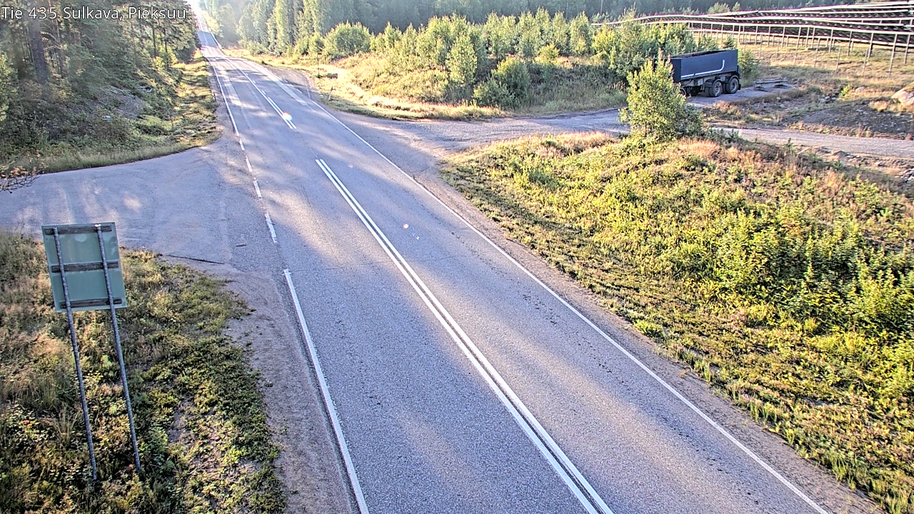 Weather Camera Image Road 435 Sulkava, Sulkava, Etelä-Savo