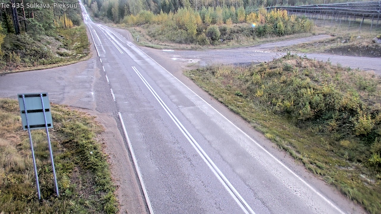 Weather Camera Image Road 435 Sulkava, Sulkava, Etelä-Savo