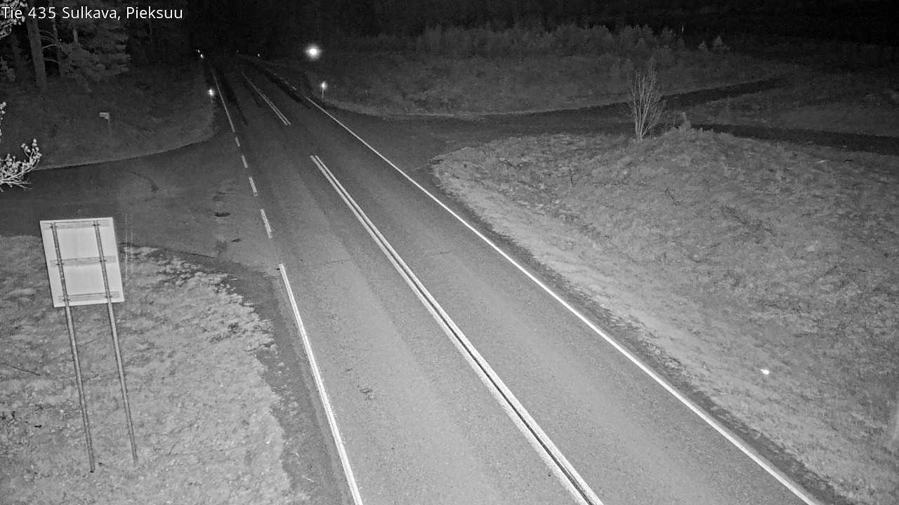 Weather Camera Image Road 435 Sulkava, Sulkava, Etelä-Savo
