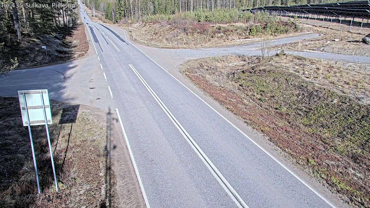 Weather Camera Image Väg 435 Sulkava, Sulkava, Etelä-Savo