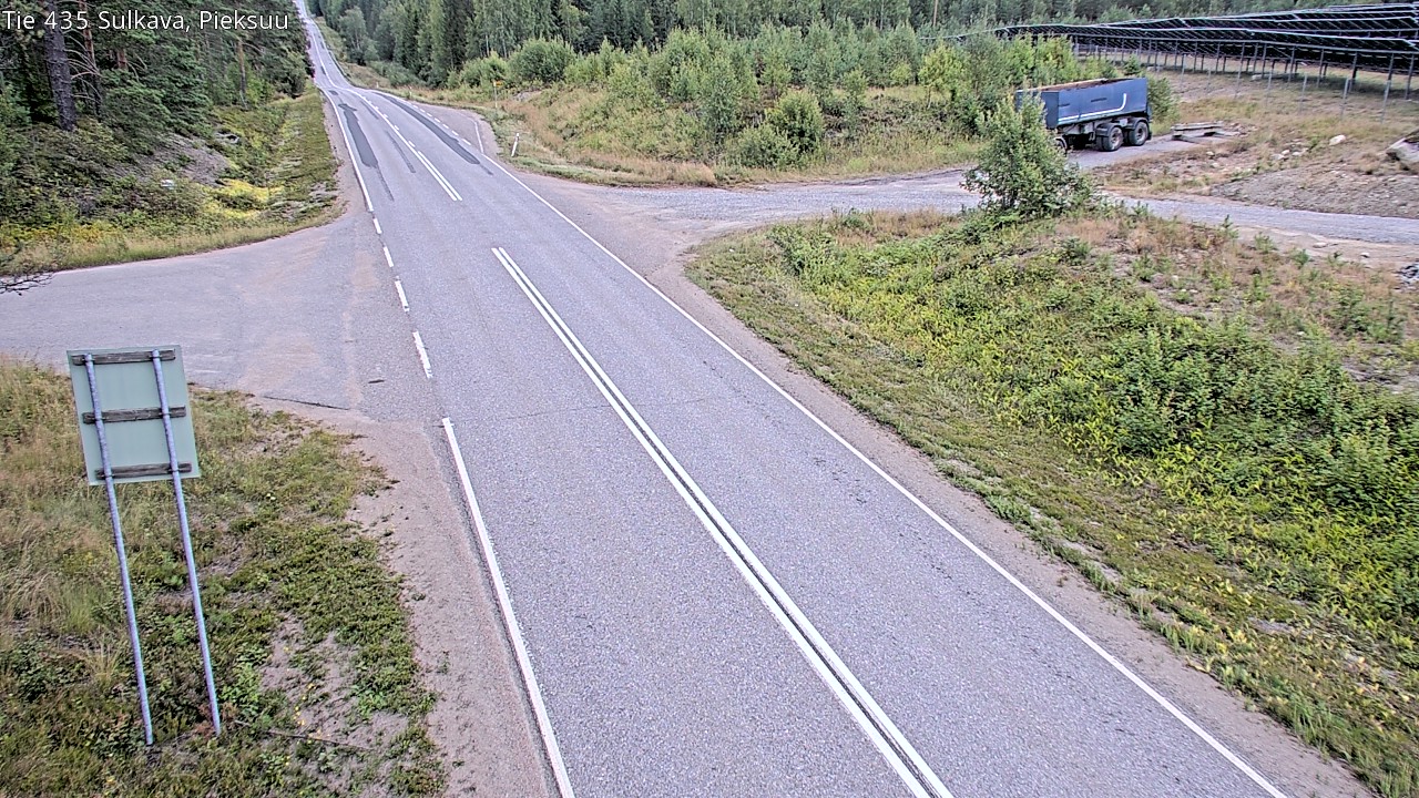 Weather Camera Image Road 435 Sulkava, Sulkava, Etelä-Savo