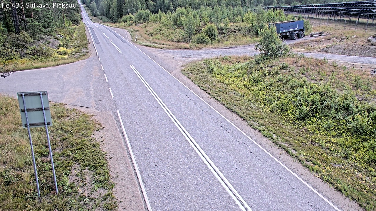 Weather Camera Image Road 435 Sulkava, Sulkava, Etelä-Savo