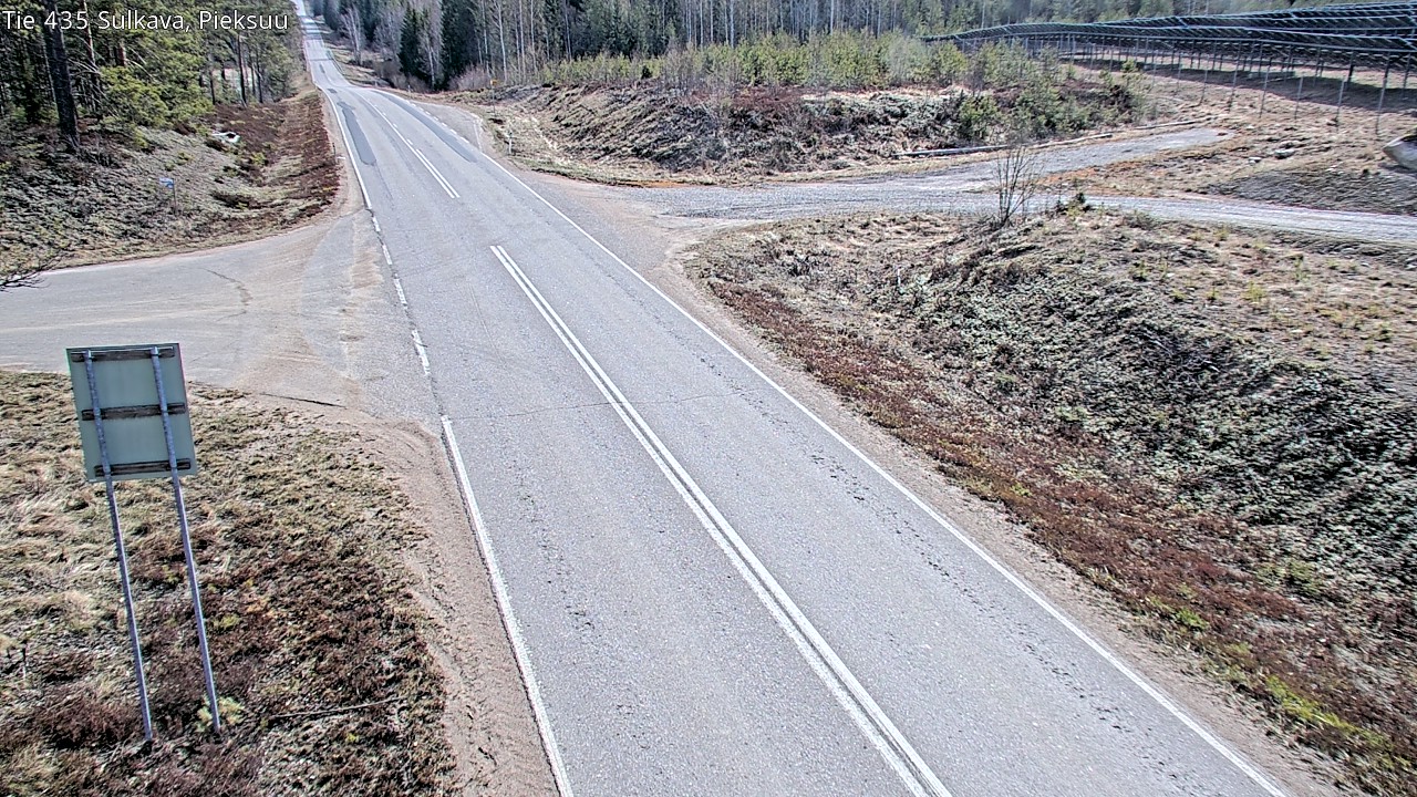 Weather Camera Image Väg 435 Sulkava, Sulkava, Etelä-Savo