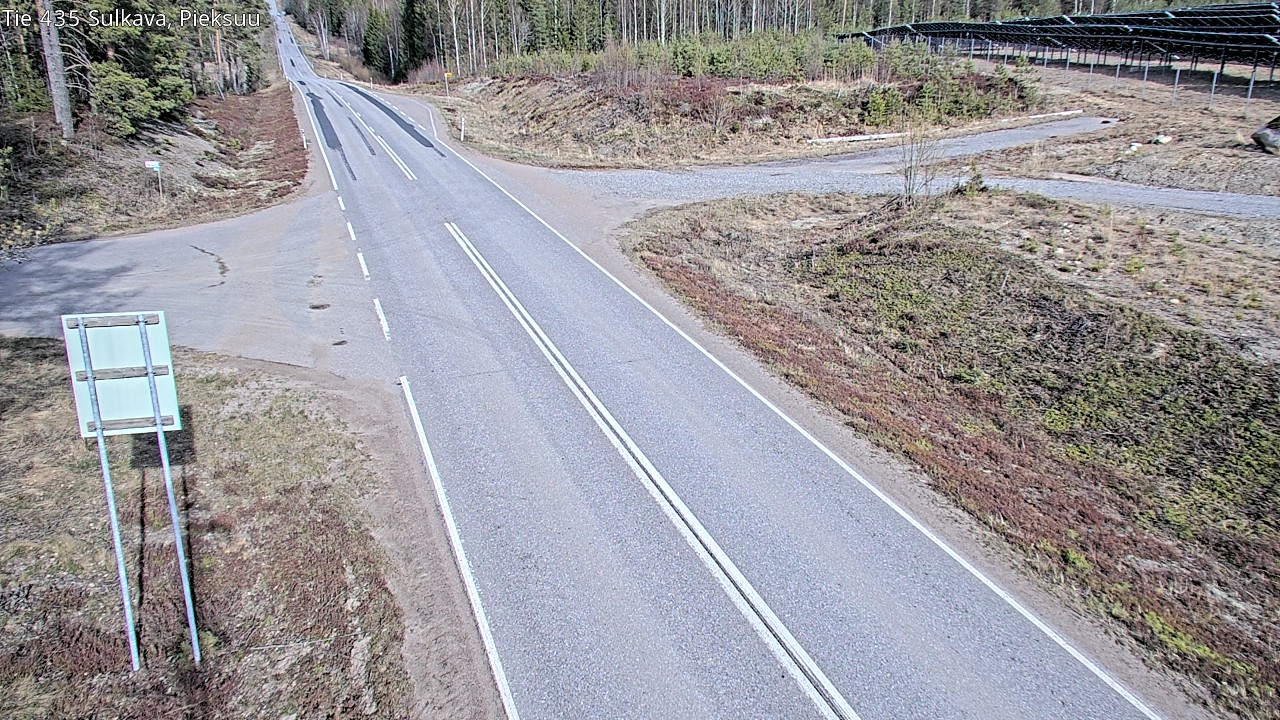 Weather Camera Image Väg 435 Sulkava, Sulkava, Etelä-Savo