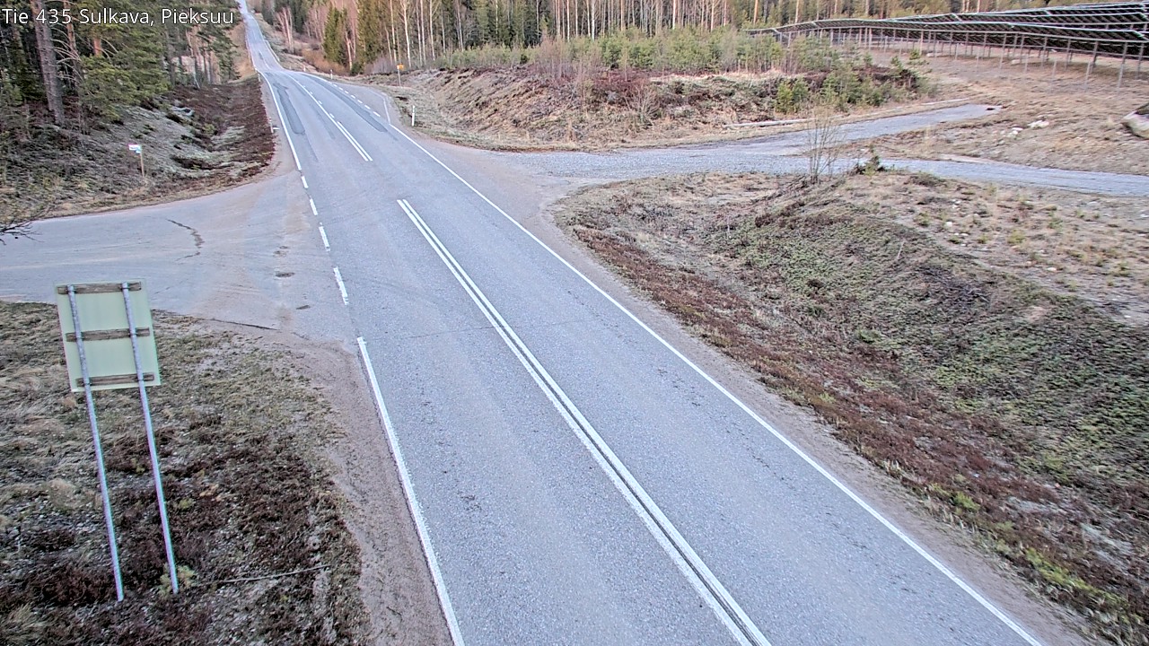 Weather Camera Image Väg 435 Sulkava, Sulkava, Etelä-Savo