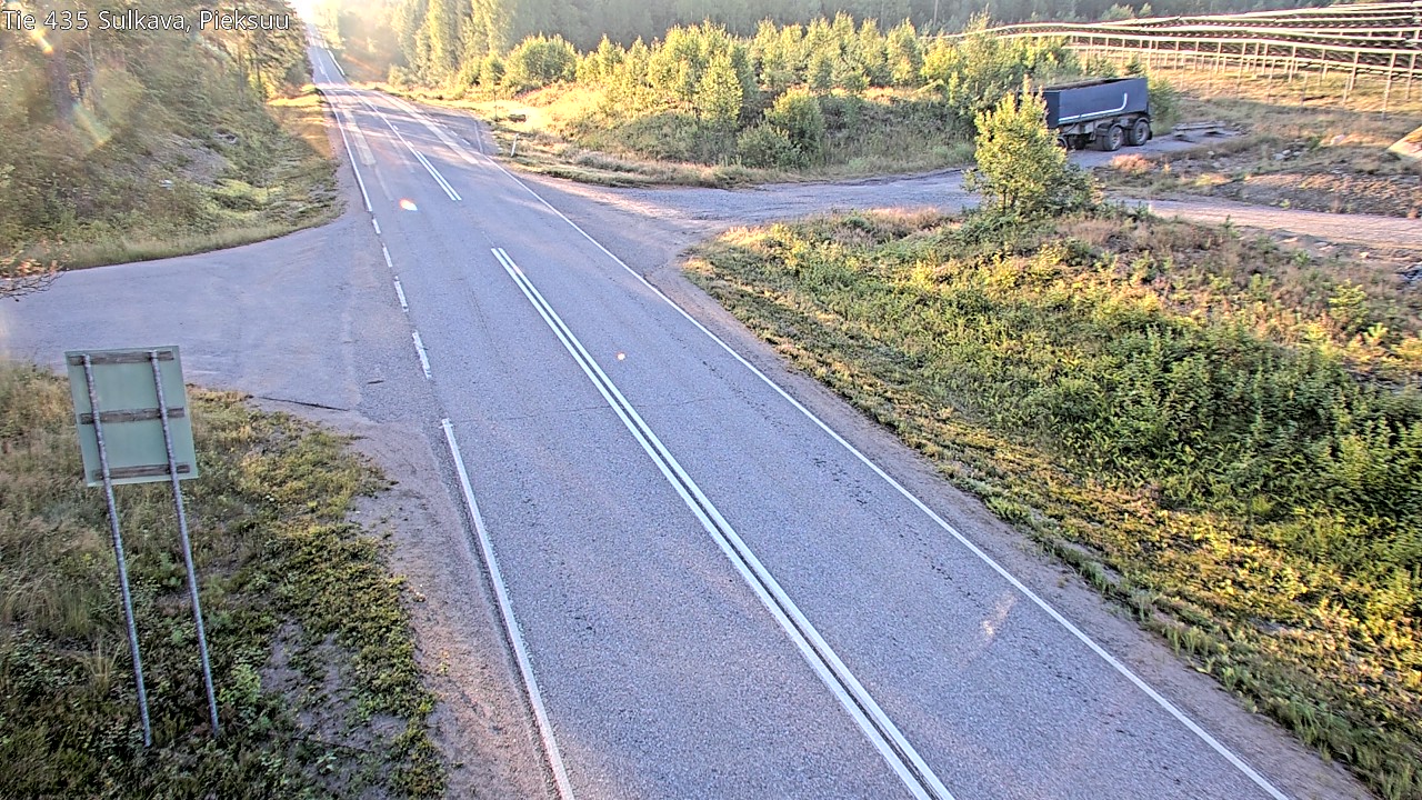 Weather Camera Image Road 435 Sulkava, Sulkava, Etelä-Savo