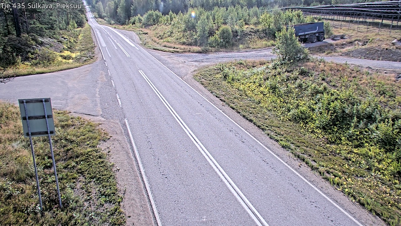 Weather Camera Image Road 435 Sulkava, Sulkava, Etelä-Savo
