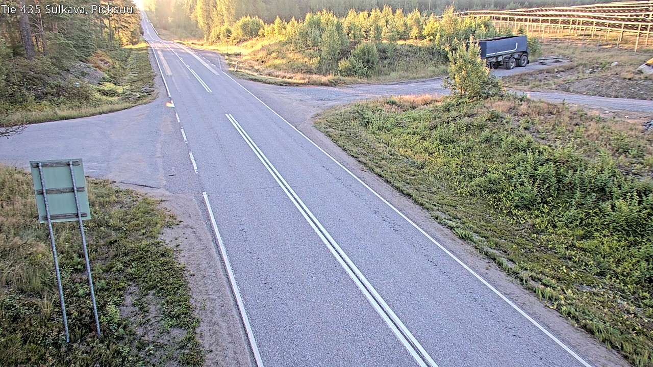 Weather Camera Image Road 435 Sulkava, Sulkava, Etelä-Savo