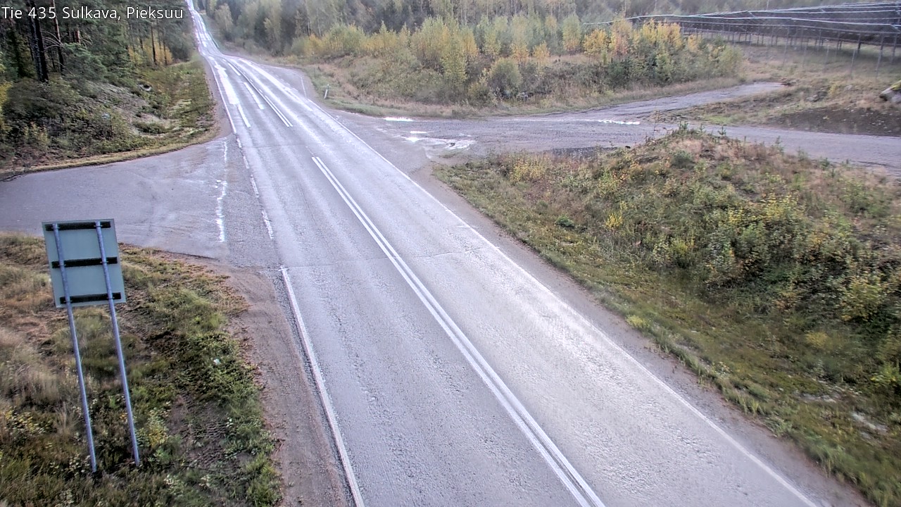 Weather Camera Image Road 435 Sulkava, Sulkava, Etelä-Savo