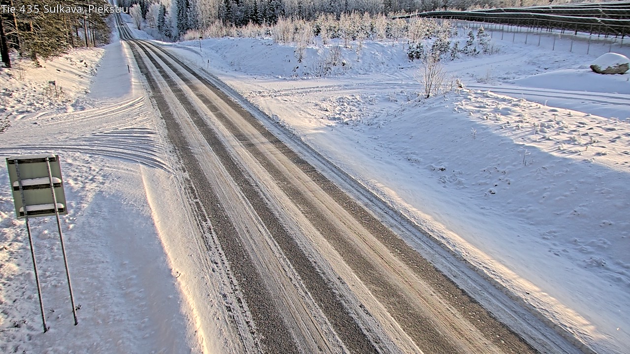 Weather Camera Image Road 435 Sulkava, Sulkava, Etelä-Savo