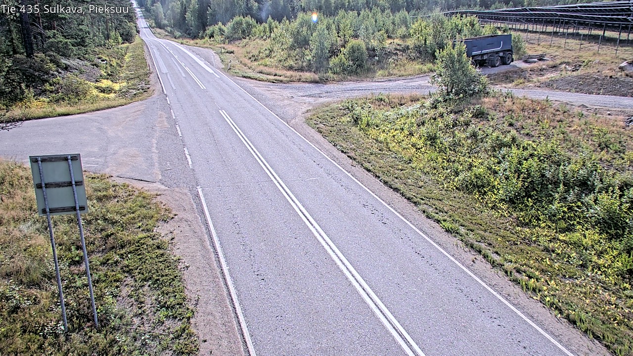 Weather Camera Image Road 435 Sulkava, Sulkava, Etelä-Savo