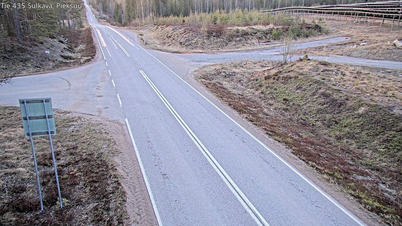 Weather Camera Image Road 435 Sulkava, Sulkava, Etelä-Savo